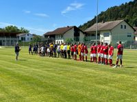 Austragung Gemeindepokal FC Obernzell-Erlau und TSV Nottau 2023